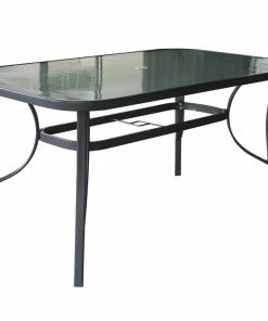 New 👏 Maple Ridge Steel Patio Dining Table - SW-RK964 - Patio Sets & Furniture 🌟 -Cheap Lawn Store b0ab2381a0fcc23b6a091e7c1508369a4780f13a 32512012 2