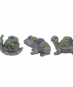 Hot Sale 🌟 Alpine Succulent Garden Animal Statue - Assorted QWR1042ABB - Garden Accessories 👍
