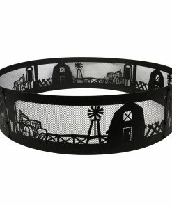 Best reviews of 🛒 Lincoln Outfitters 36" Campfire Ring Farm Scene - 90-166-0204 - Fire Pits & Heaters 🎉