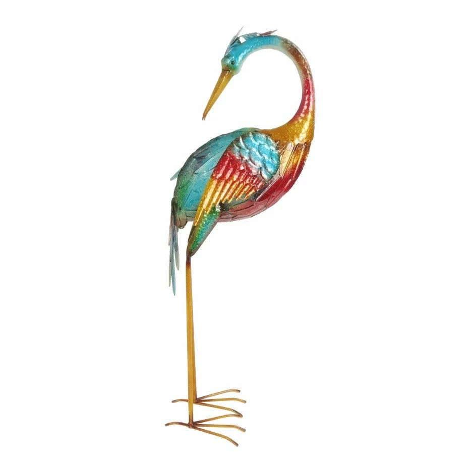 Cheap π Alpine Colorful Metal Head Turned Crane DΓ©cor - BVK632 - Garden Accessories π 1 Cheap π Alpine Colorful Metal Head Turned Crane DΓ©cor - BVK632 - Garden Accessories π