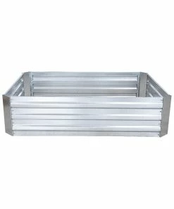 Discount 🎁 Maple Ridge Galvanized Metal Planter Box - 89-954-0204 - Decorative Planters ❤️ -Cheap Lawn Store b638ab4a4aa098d6aa9cbb39e402b033903e88c1 33912022 Metal Planter Box 2
