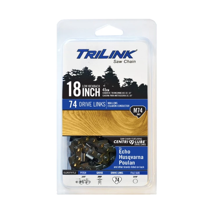 Cheap π₯° TriLink Saw Chain 18 inch Chain w/ 74 Drive Links CL26374TL2 - Chainsaw Parts & Accessories π 1 Cheap π₯° TriLink Saw Chain 18 inch Chain w/ 74 Drive Links CL26374TL2 - Chainsaw Parts & Accessories π