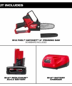 Best reviews of ⌛ Milwaukee 6" M12 Fuel 12-Volt Lithium-Ion Brushless Cordless Hatchet Pruning Saw with 4.0Ah Battery and Charger - 15382017 - Other 🎉 -Cheap Lawn Store b9f14365ad70ec020f5cf2cb88574ad66bc780a3 2527 21 2