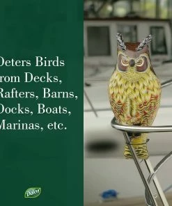 Hot Sale ✔️ Dalen Natural Enemy 2' Inflatable Owl Scarecrow - NE-OR - Animal Repellants 👍 -Cheap Lawn Store bade64d0cd0cdb032e071dcd54b9f7e89defbbf8 50640025 5