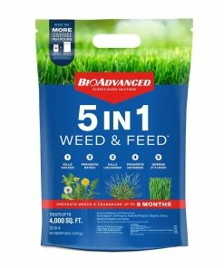 Best Sale 🔔 BioAdvanced Bio Advanced 5-IN-1 Weed & Feed - 704865H - Lawn Weed Killer 😉