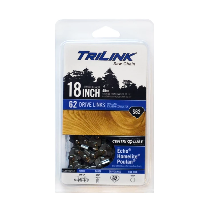 Top 10 π TriLink Saw Chain 18 inch Chain w/ 62 Drive Links CL15062TL2 - Chainsaw Parts & Accessories β 2 Top 10 π TriLink Saw Chain 18 inch Chain w/ 62 Drive Links CL15062TL2 - Chainsaw Parts & Accessories β - Image 2