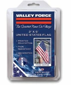 Deals 🛒 Valley Forge 3' x 5' Polycotton United States Flag - USS 1 - Flags & Flag Poles ✨