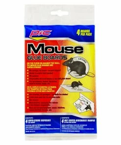 Promo π Pic Mouse Glue Board Trap, 4 Pack - GMT-4F - Baits & Traps π