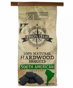 Best reviews of β€οΈ Frontier 100% Natural Hardwood Briquets, 12 Pounds - 800-000-503 - Flavorers & Seasonings π