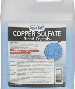 Buy 🎉 Sanco Industries Crystal Blue Copper Sulfate, 5 lb. Bag - 00333 - Aquatic Herbicides 😀