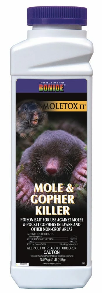 Brand new π Bonide Moletox II Mole & Gopher Killer, 1lb - 698 - Animal Repellants π 1 Brand new π Bonide Moletox II Mole & Gopher Killer, 1lb - 698 - Animal Repellants π