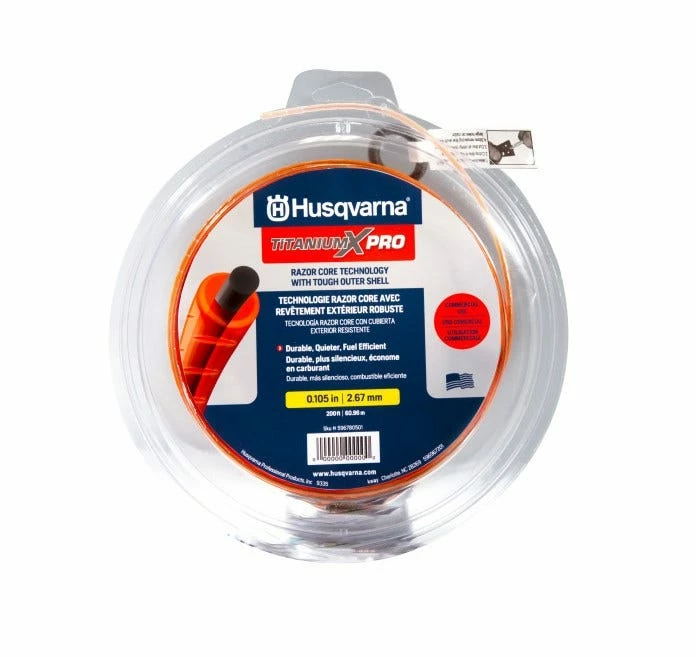 Best reviews of π Husqvarna TitaniumX Pro Trimmer Line, 0.105 Inch x 200 ft. - 596780501 - Lawn Mowers & Lawn Care π₯ 1 Best reviews of π Husqvarna TitaniumX Pro Trimmer Line, 0.105 Inch x 200 ft. - 596780501 - Lawn Mowers & Lawn Care π₯