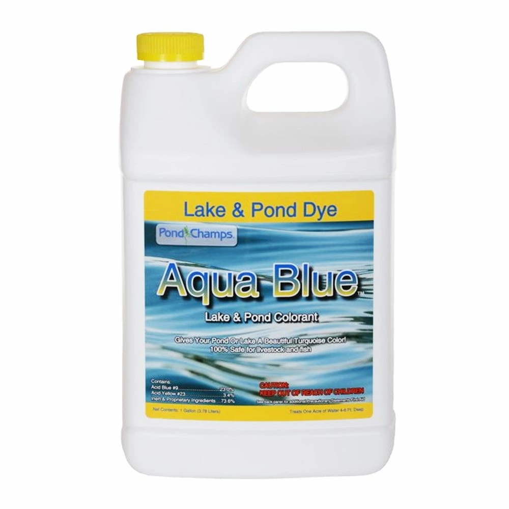 Promo π Pond Champs Aqua Blue Lake & Pond Dye, 1 Gallon - 11400 - Lake Dyes π― 1 Promo π Pond Champs Aqua Blue Lake & Pond Dye, 1 Gallon - 11400 - Lake Dyes π―