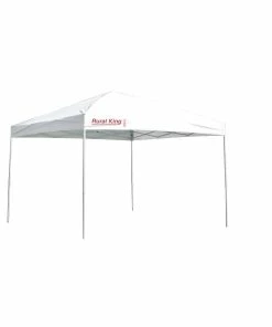 Coupon 🤩 Rural King 10X10 Pop Up Tent Straight White RKCPY10STW - Umbrellas & Sun Shades 🧨