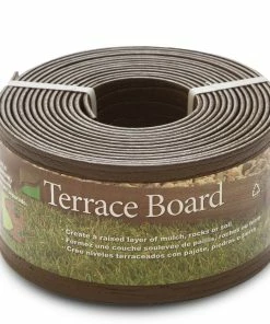 Flash Sale 🤩 Master Mark Plastics 4 inch Brown Terrace Board 20 ft 94320 - Garden Center 😍