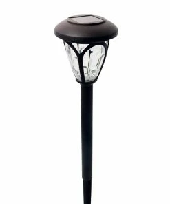 Flash Sale 🧨 Alpine Solar Dark Brown Pathway Stake - SLA418BB - Garden Accessories 🎉