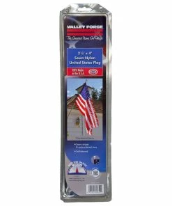 Cheapest 🔥 Valley Forge 2.5' x 4' Nylon Sleeved United States Flag - 60650 T - Flags & Flag Poles 👏