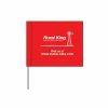 Buy ⌛ Blackburn 4" x 5" Red Survey Flags - 945WR/W10699 - Flags & Flag Poles 🔔