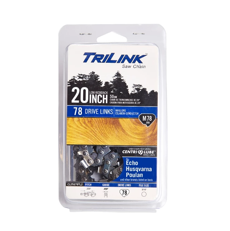 Flash Sale π TriLink Saw Chain 20 inch Chain w/ 78 Drive Links CL25878TL2 - Chainsaw Parts & Accessories π₯° 2 Flash Sale π TriLink Saw Chain 20 inch Chain w/ 78 Drive Links CL25878TL2 - Chainsaw Parts & Accessories π₯° - Image 2