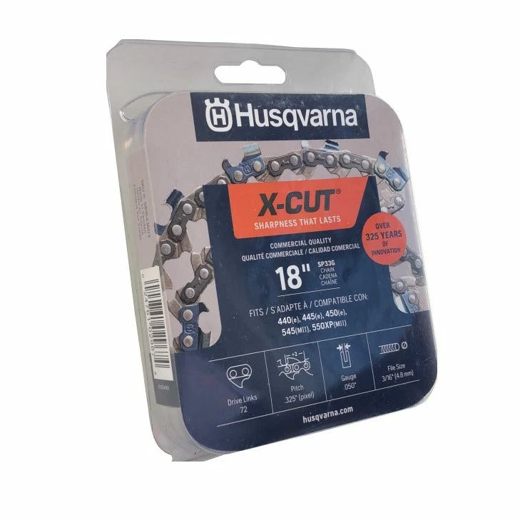 Best Pirce ⌛ Husqvarna 18" Chainsaw Chain X-CUT S93G Semi-chisel - 581643603 - Chainsaw Parts & Accessories 🧨 2 Best Pirce ⌛ Husqvarna 18" Chainsaw Chain X-CUT S93G Semi-chisel - 581643603 - Chainsaw Parts & Accessories 🧨 - Image 2