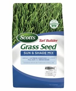 Top 10 🧨 Scotts Turf Builder Grass Seed Sun & Shade Mix, 20 lbs. - 18249 💯