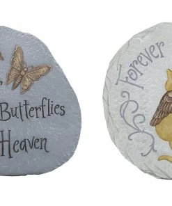 Best Pirce ✨ Alpine Assorted Paws to Remember Cat Memorial Stone Décor WQA1052ABB - Garden Accessories 🎁