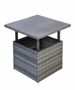 Budget π― Maple Ridge Patio Wicker Table with Lift Top - SW-RK971T - Patio Sets & Furniture π