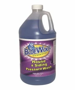 Discount 🎁 Blue Wolf House & Siding Pressure Wash 1 Gallon Bottle BW-HSG - Parts & Accessories 🥰