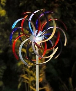 Best Pirce 🎁 Alpine Solar Patriotic Windmill Stake - FYT176SLR - Garden Accessories ⭐ -Cheap Lawn Store e86dc0465629e3640ad7f015ea77bec06fbc623c 33930159 2