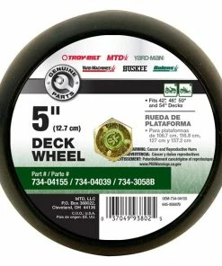 Buy 😉 MTD Products MTD Genuine Parts Riding Tractor Deck Wheel, 5" - OEM-734-04155 - Lawn Mowers & Lawn Care 🎉