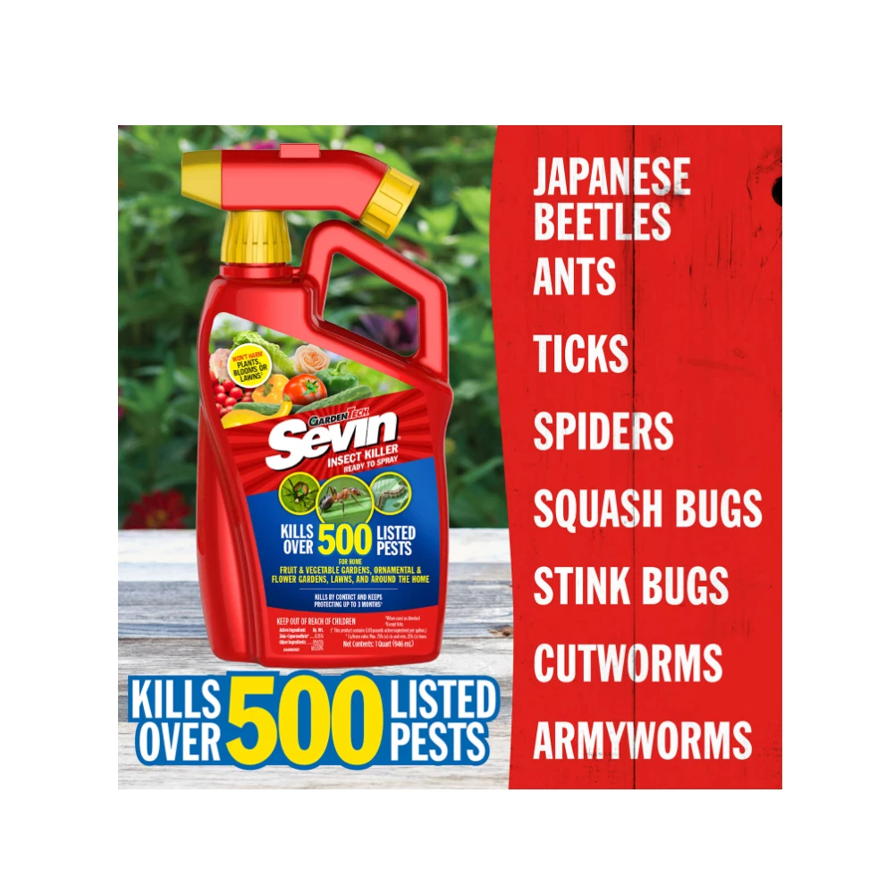 New β¨ Sevin Ready-To-Use Liquid Pesticide, 1 Gallon - 100519576 - Fertilizers & Plant Food π 4 New β¨ Sevin Ready-To-Use Liquid Pesticide, 1 Gallon - 100519576 - Fertilizers & Plant Food π - Image 4