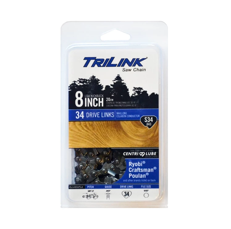 Best reviews of π₯° TriLink Saw Chain 8 inch Chain w/ 34 Drive Links CL14334TL2 - Chainsaw Parts & Accessories β€οΈ 2 Best reviews of π₯° TriLink Saw Chain 8 inch Chain w/ 34 Drive Links CL14334TL2 - Chainsaw Parts & Accessories β€οΈ - Image 2