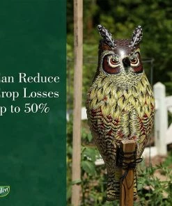 Hot Sale ✔️ Dalen Natural Enemy 2' Inflatable Owl Scarecrow - NE-OR - Animal Repellants 👍 -Cheap Lawn Store f54a9afa48b5d4411b0b47e4b0fa23bf5003970d 50640025 4