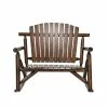 Wholesale ⭐ Various Brands Maple Ridge Log Rocker Loveseat - 88-739-0204 - Entryway Furniture ⌛