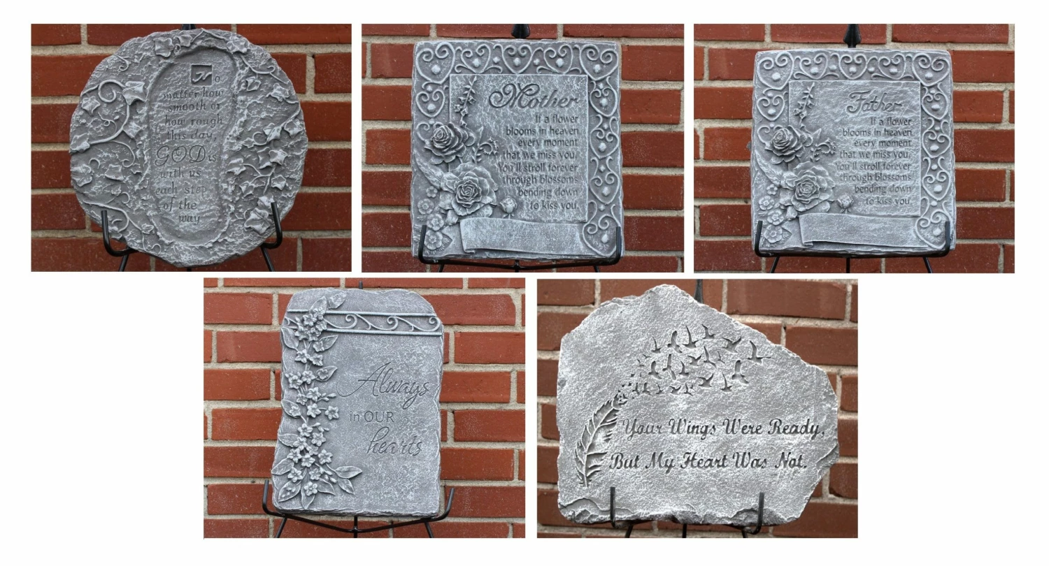 Cheap 🥰 Smith Garden Center Assorted Memorial Plaques with Easel Series 1900 - Garden Statues & Lawn Ornaments 🎁